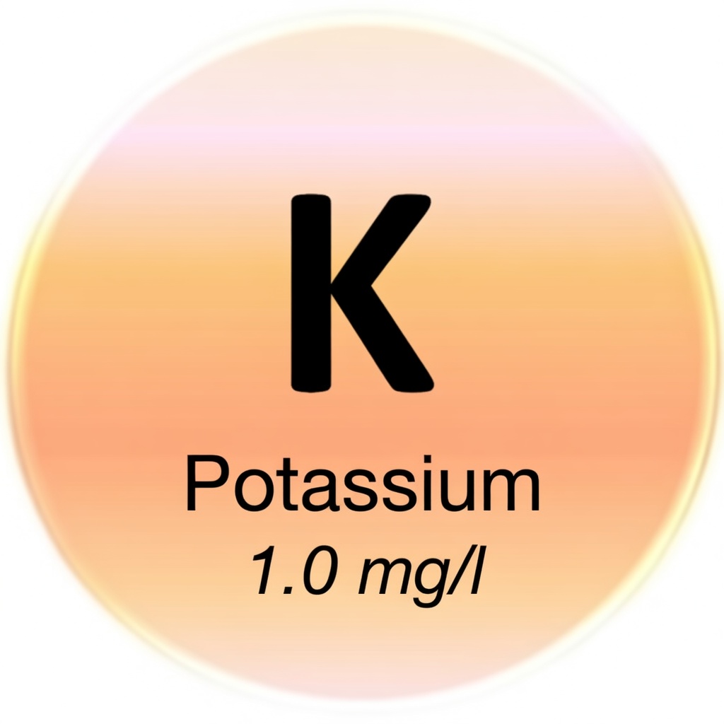 Potassium K 1.0 mg/l